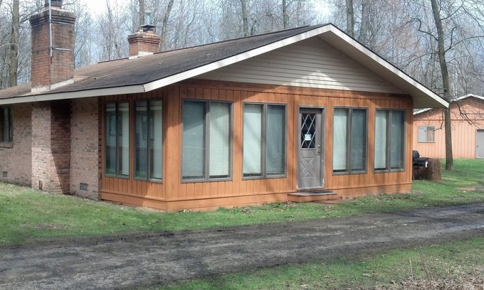 Au Gres Kabine | Gemütliches Privathaus in den Wäldern. Groß für Top Angeln oder Romantic Getaway!