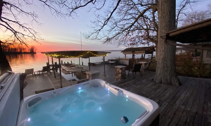 Lakeview Kabine | Gemütliche rustikale Hütte - Weihnachten bereit - buchen Sie für den Urlaub