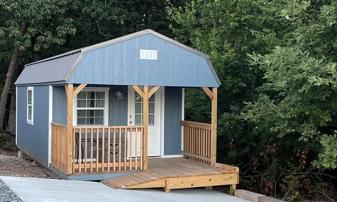 Alexander County Kabine | Cozy cabin with 1 bed, Heat/AC in charming Granite Falls