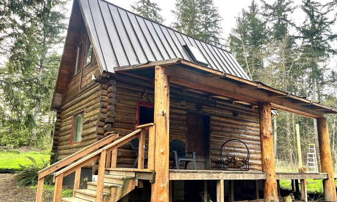 Olympia Kabine | Cozy cabin with WiFi and AC in awesome Olympia