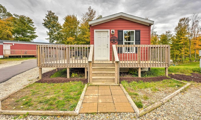 Cassopolis Kabine | Cozy Cassopolis Retreat on Little Fish Lake!