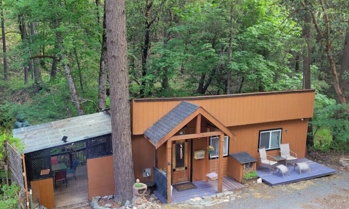 Jacksonville Kabine | Cozy, Creekside Cabin - 5 mins. to Jacksonville