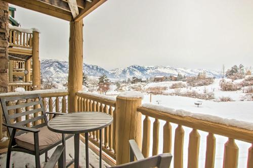 Eden Wohnung | Cozy Eden Condo with Mtn Views in Wolf Creek Resort!