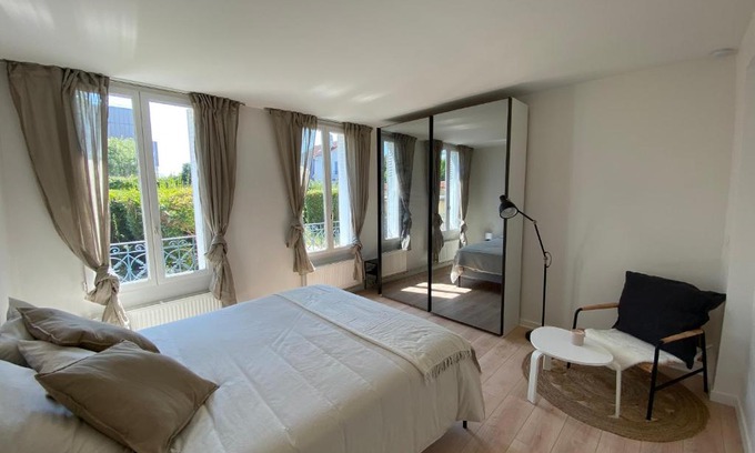 Neuilly-sur-Marne Wohnung | Cozy flat with garden between Paris & Disney