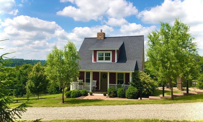 Dundee Kabine | Das Skyview Cottage im Red Cottage Hideaway ~ in Amish Land ~