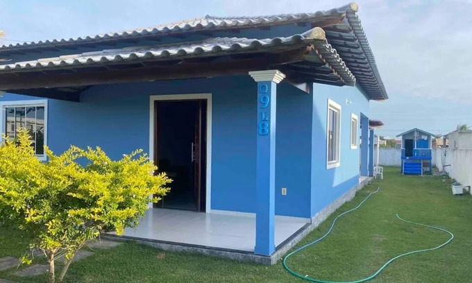 Sao Vicente de Paula Haus | Cozy house with swimming pool in condominium with lagoon.