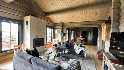 Loten Municipality Haus | Cozy Log Cabin With A View Over Hedmarken
