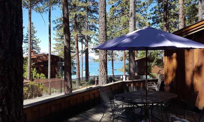 Zephyr Cove Haus | Gemütliche Marla Bay Beach Cabin - für 8 Personen in Zephyr Cove