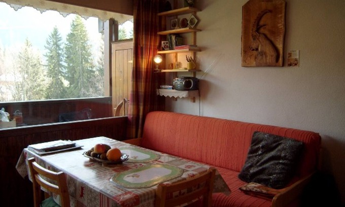 Cohennoz Wohnung | **Gemütliches Studio-Mezzanine mit Parkplatz, nahe Pisten & Geschäften in Crest-Voland**
