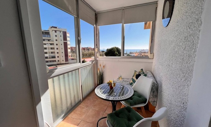 Torrox Costa Wohnung | Cozy studio with AC and WiFi in adorable AN