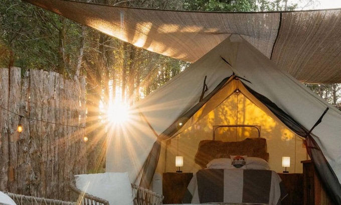 Branson Haus | Cozy Unique Glamping, Bedrock Ozark Mountain Adventure