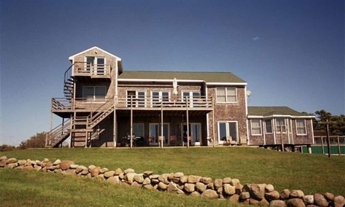 New Shoreham Haus | Besatzung Hideout- Mit Blick auf die Rhode Island Küstenlandschaft