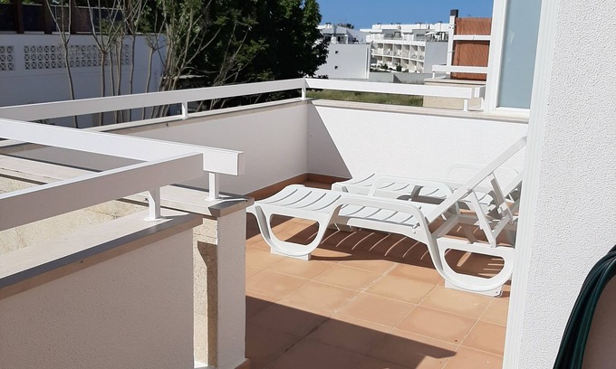 Santa Luzia Wohnung | CTA364-T2 apartment with pool in Santa Luzia