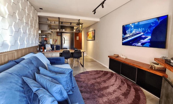 Vila Poran Wohnung | Dúplex Luxo com Piscina Aquecida, Lareira e Wifi