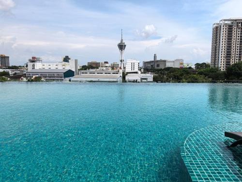 Kampung Lubok Peringgi Wohnung | D Aman Infinity Pool and AS Tower View Homestay 01