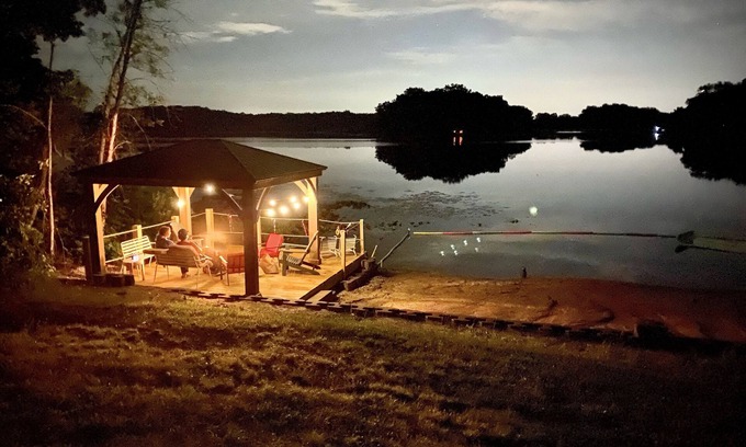 Galien Haus | Abgeschieden! SW MI Dayton Lake 90 Minuten von Chgo in der Nähe von New Buffalo & Three Oaks