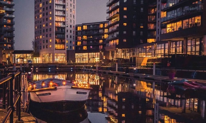 Leeds Wohnung | Deluxe-Apartment-Eigenes Badezimmer-Balkon