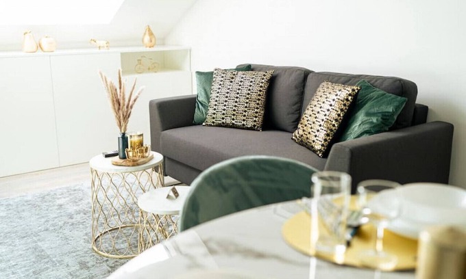 Wieseck Wohnung | Deluxe Suite mit perfektem Wohn- und Arbeitskomfort