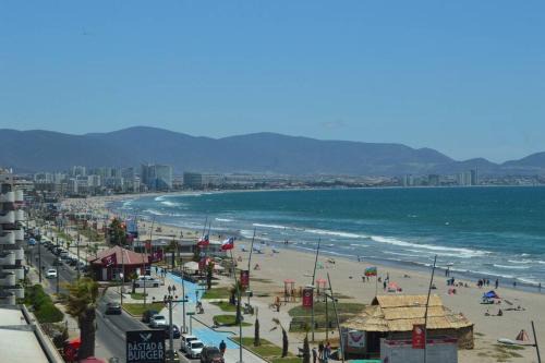 La Serena Wohnung | Depto frente a la playa en Av del Mar con piscina Se permiten mascotas Mac04