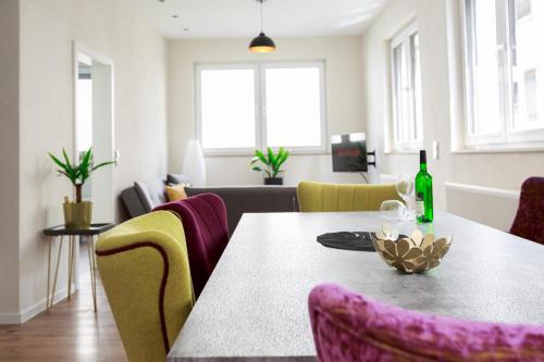 Senheim Wohnung | Design FeWo mit großer Dachterrasse an der Mosel - Netflix - Waschmaschine & Trockner