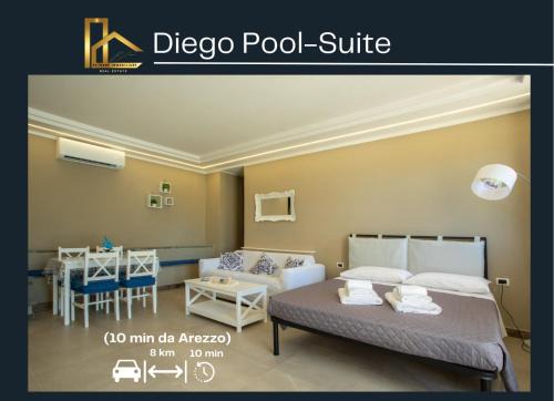 Arezzo Wohnung | Diego Pool-Suite