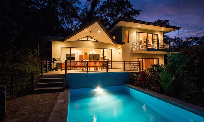 Valle Pura Vida Haus | Entdecken Sie Ihre private und entspannende Dschungel-Oase - Casa Gina