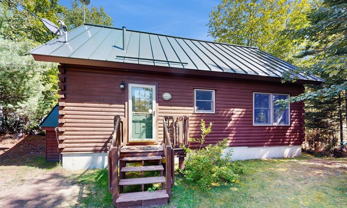 Greenville Haus | Dog-friendly lakefront home with deck, grill, WiFi, shared dock & water access