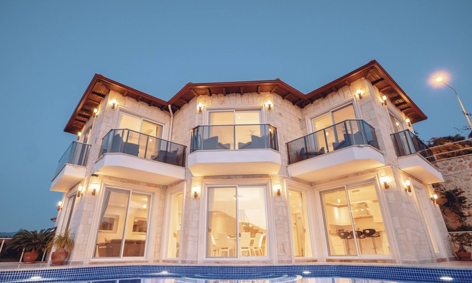 Kas Villa | Dolphin Bay und Turtle Bay Luxury Villas nebeneinander für bis zu 16 Personen