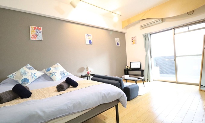Namba Wohnung | Dotonbori 4 Min Walk・Kuromon Market 8 Min Walk・Shinsaibashi 8 Min Walk・Namba1Sta
