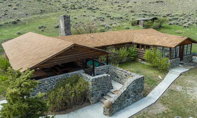 Wapiti Kabine | Doppelzimmer L Bar Lodge Gäste Ranch