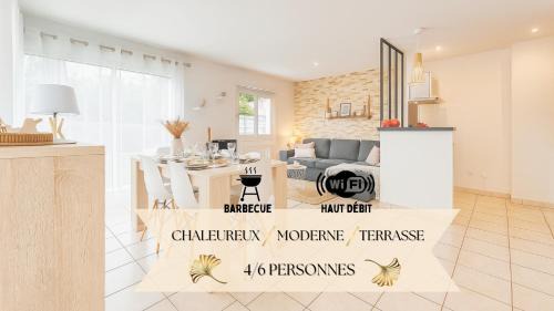 Baudreix Wohnung | Douce parenthèse moderne avec terrasse ensoleillée
