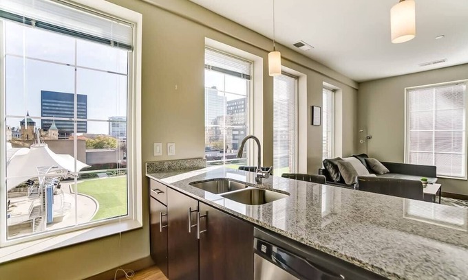 Scioto Mile Wohnung | Downtown Park View Apartment