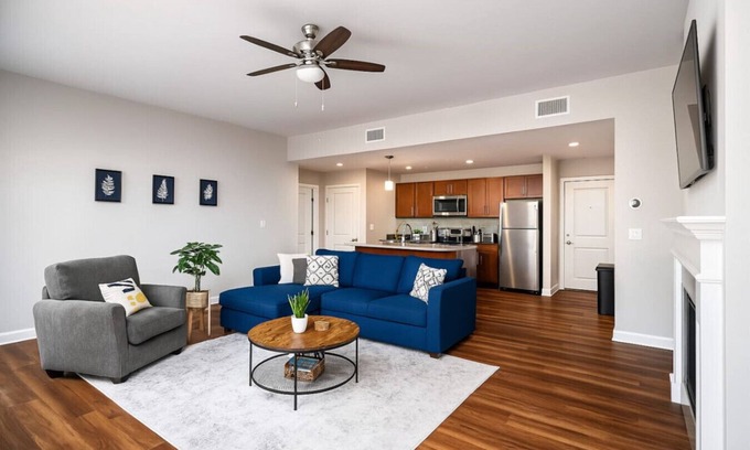 Downtown Cleveland Wohnung | Downtown Sq: Stadium, Casino, Rock Hall, Clinic