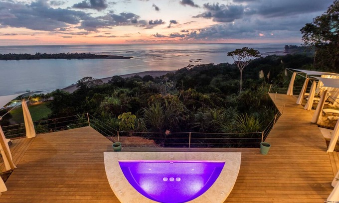 Playa Tortuga Kabine | Dramatischer Meerblick und exklusiver Inselstrand - Zimmer 2 mit Meerblick