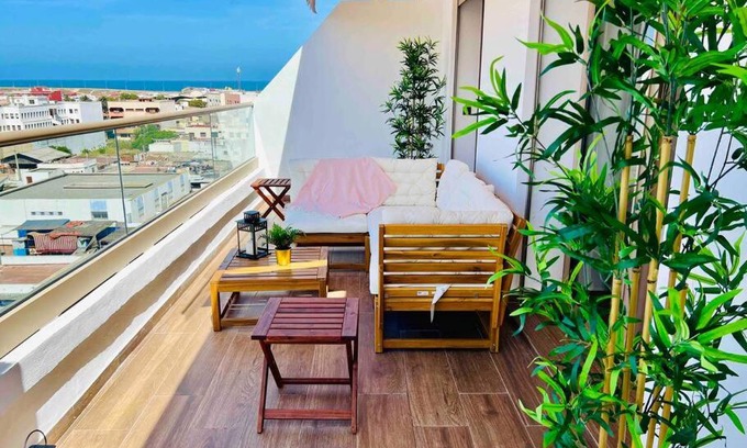 Mohammedia Wohnung | DreamParc - Vue sur Mer et Parc Securite 24H