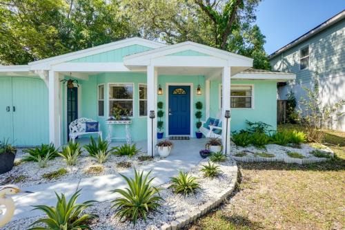 Palm Harbor Haus | Dreamy Palm Harbor Cottage, Steps to Crystal Beach