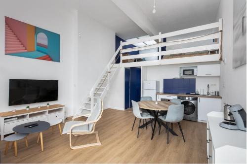 Downtown Wohnung | Duplex au calme à deux pas du centre-ville avec Parking privatif et Terrasse