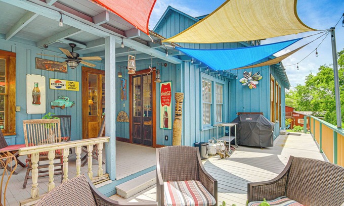 Mandeville Haus | Eclectic Mandeville Home: Walk to Lakefront Park