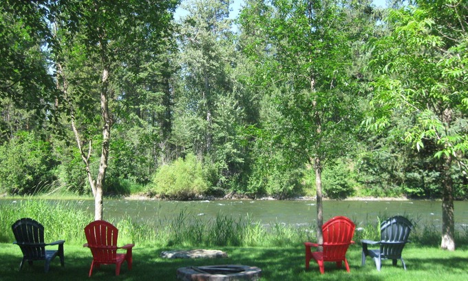 Bigfork Haus | Elegantes Montana Home 3 BR mit Sauna & Whirlpool - Premier Fishing Spot + Datenschutz