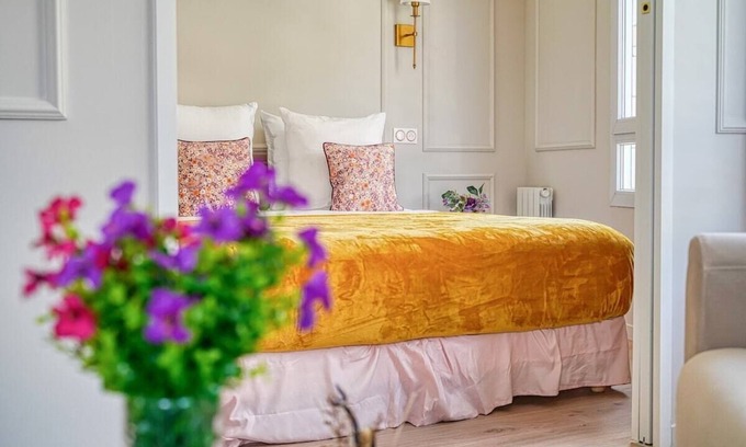Faubourg de l'Arche Wohnung | Elegant Suite Inn Paris-Apartment-Balkon-Eigenes Badezimmer