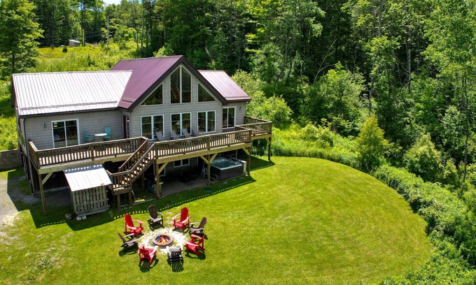 Ellicottville Skihütte | Ganzjahres-Ski-Chalet in Ellicottville, Ny