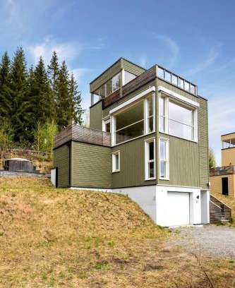 Gjovik Haus | En perle på Gjøvik, nær populær strand ved Mjøsa
