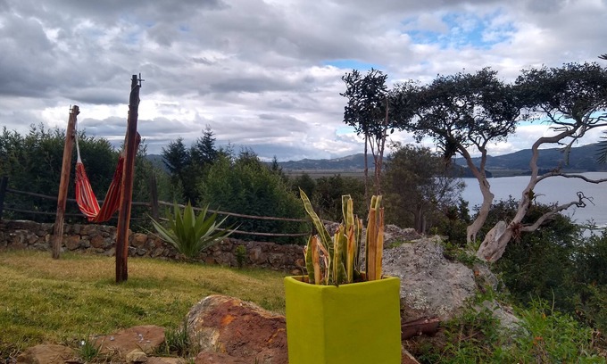 Fuquene Kabine | Encantadora Cabaña y un Bello Mirador de la Laguna