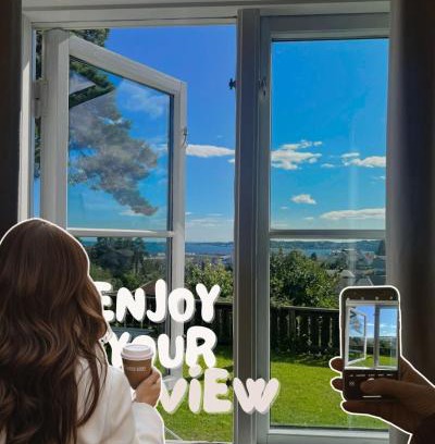 Larvik Wohnung | Enjoy comfort and the view 2,5 km away from Color Line