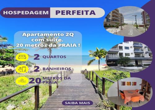 Enseada Azul Wohnung | Enseada Azul 2Q suite Guarapari Peracanga Bacutia Apartamento