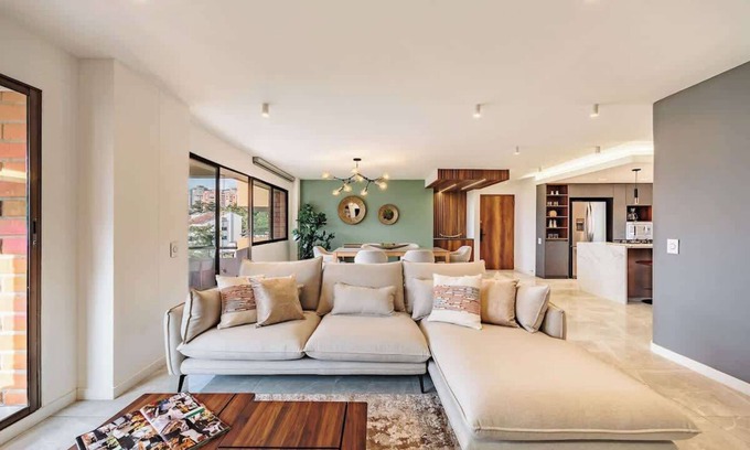 El Tesoro Wohnung | |EP| Mesmerizing Apt W/BBQ, Balcony, AC, Office