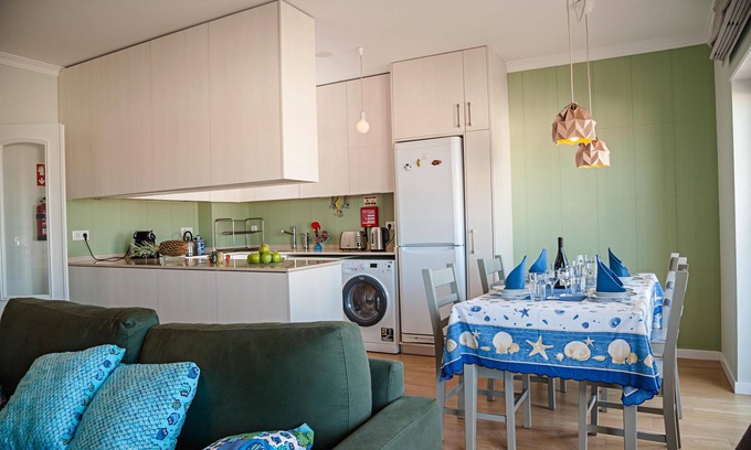 Ericeira Wohnung | Ericeira - Atlantic Ocean Hill - Ferienwohnung