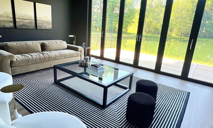 Morrow Haus | Escape to serenity at our Pondside Modern House