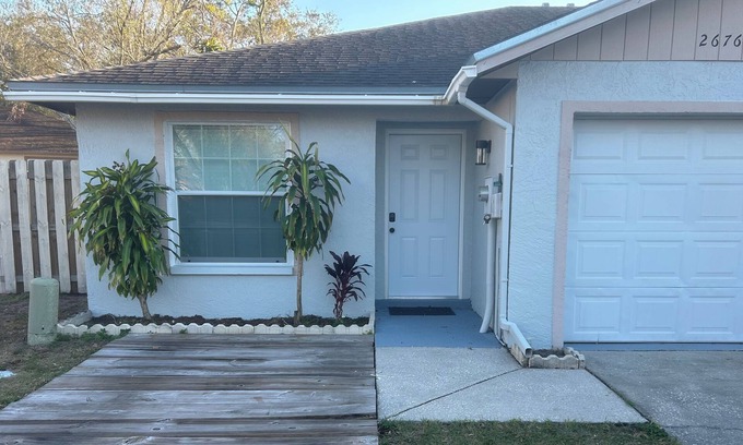 Lake St. George Villa | Escape to this charming villa in picturesque Palm Harbor. With 2 cozy bedrooms.