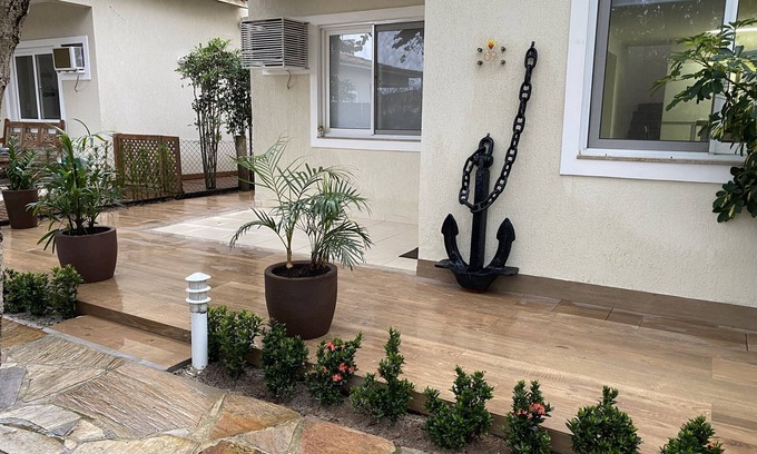 Manguinhos Haus | AUSGEZEICHNETES HAUS, in Kondominium bis 3 min. vom GERIBA Strand